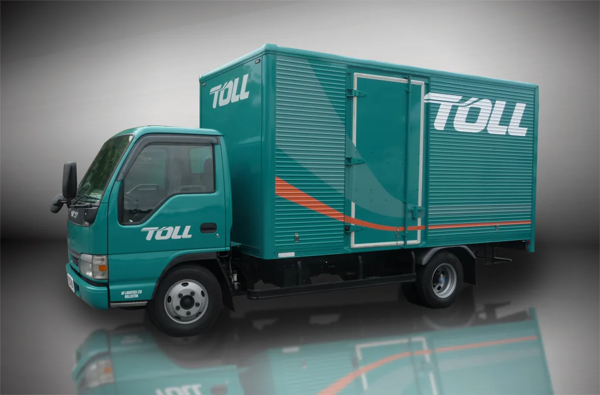 Fleet vehicle signage project by TCC Solutions
