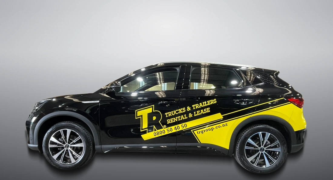 TR Group fleet vehicle graphics by TCC Solutions