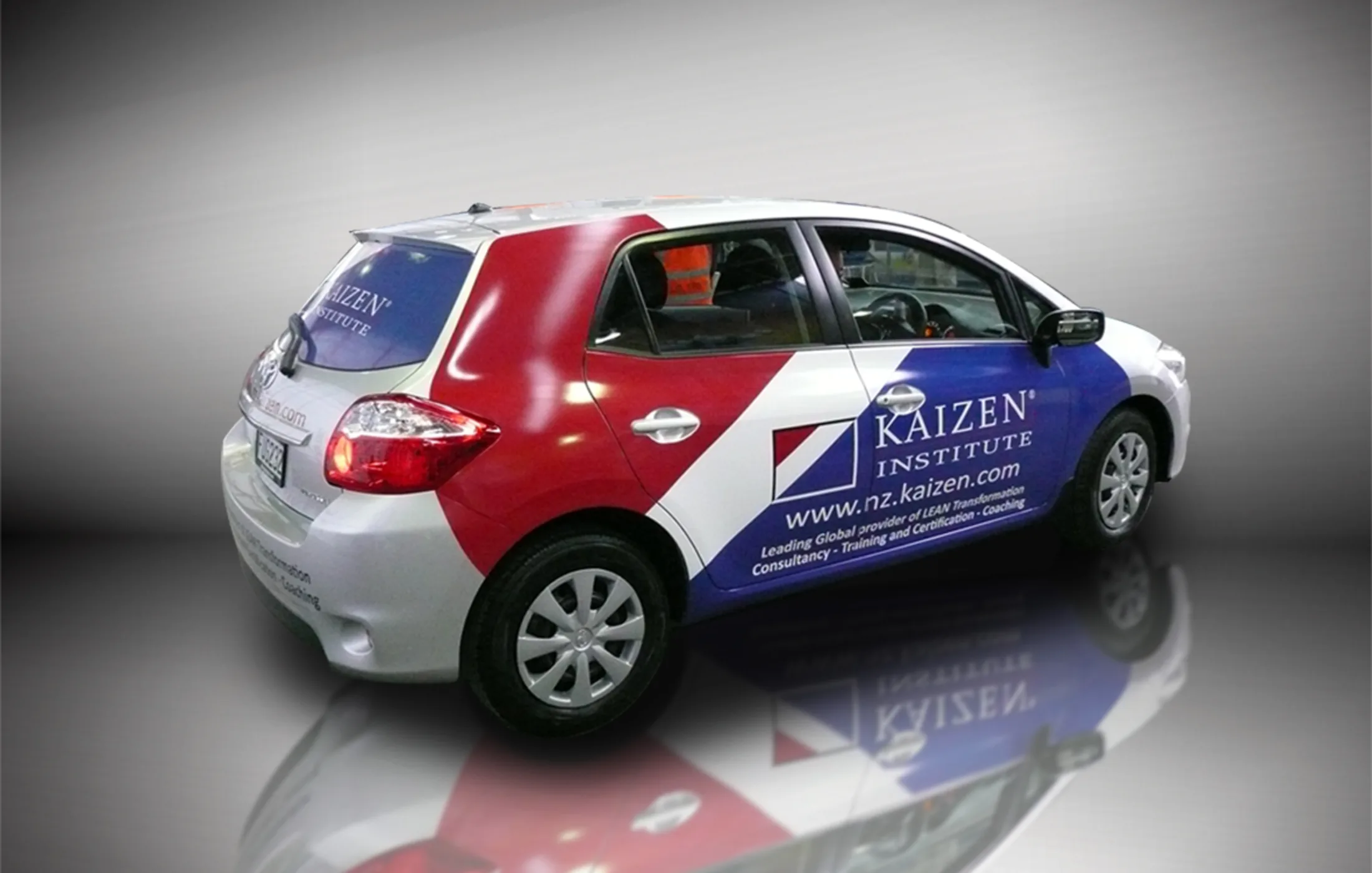Kaizen Institute vehicle signage by TCC Solutions